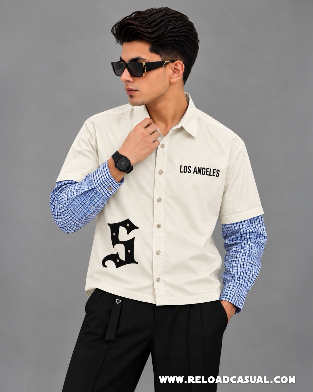 Doctor sleeve Boxy Fit shirt