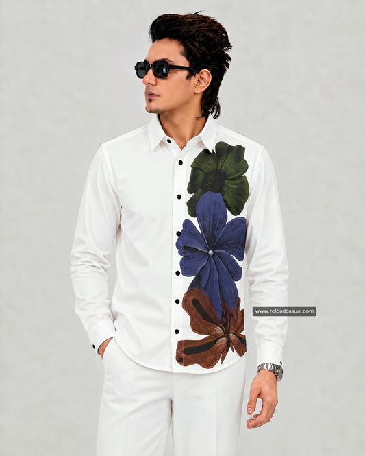 FloraBlend Casual Shirt