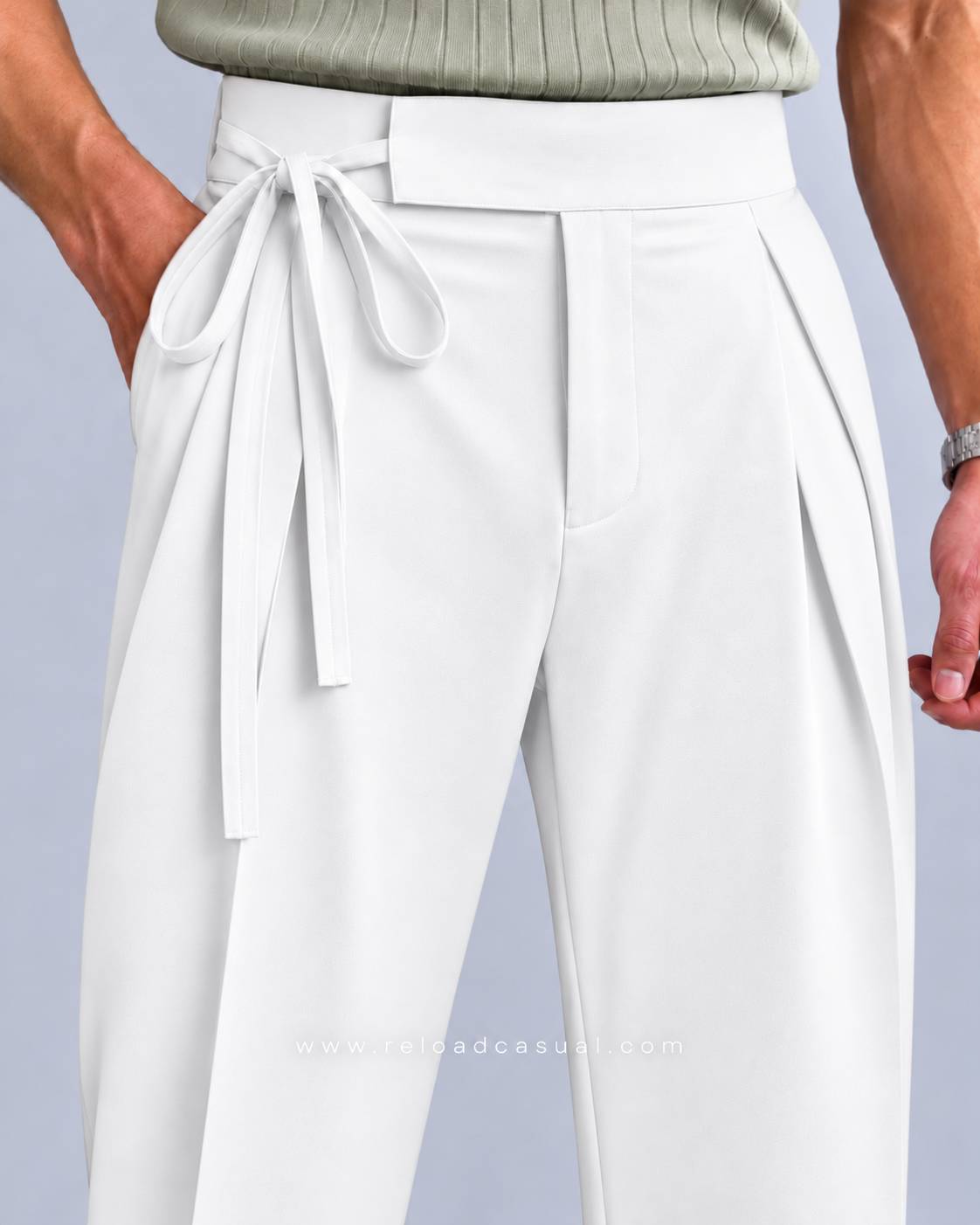 Men's Korean Waist Drawstring Pant