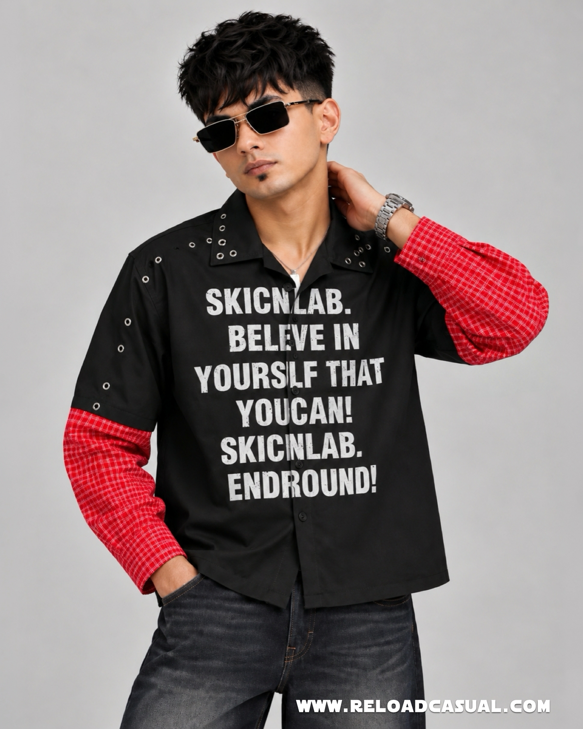 The Style Doctor Sleeves Boxy Fit Shirt