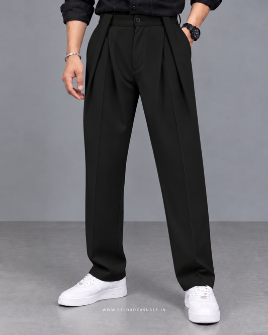 Mens Korean Relaxed Baggy Pants