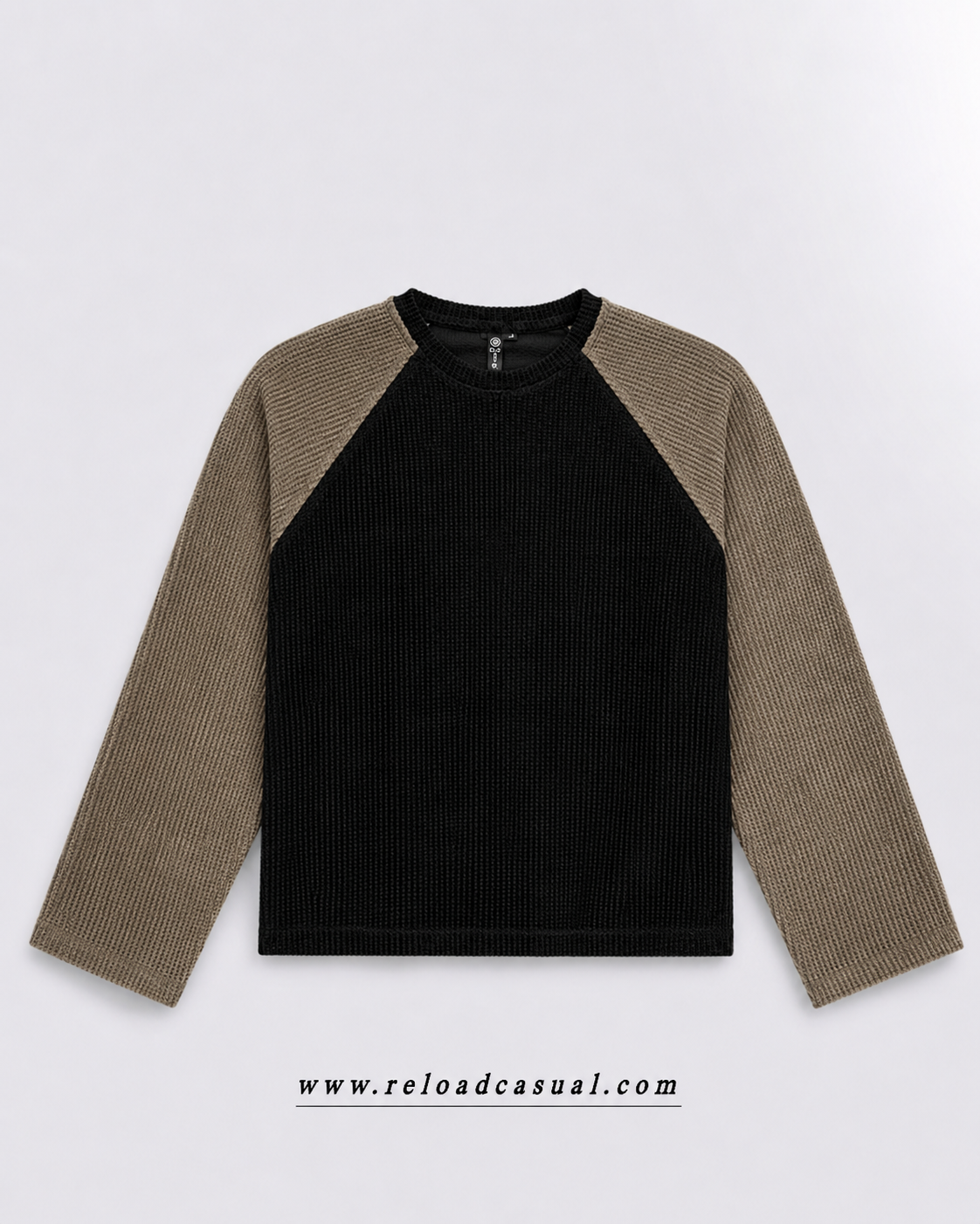 Boxy Fit Velvet Waffle T-shirt