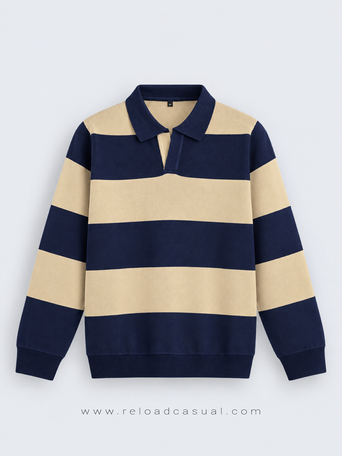 Men's Bold Strip Full Sleeve T-Shirt