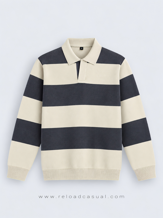Men's Bold Strip Full Sleeve T-Shirt