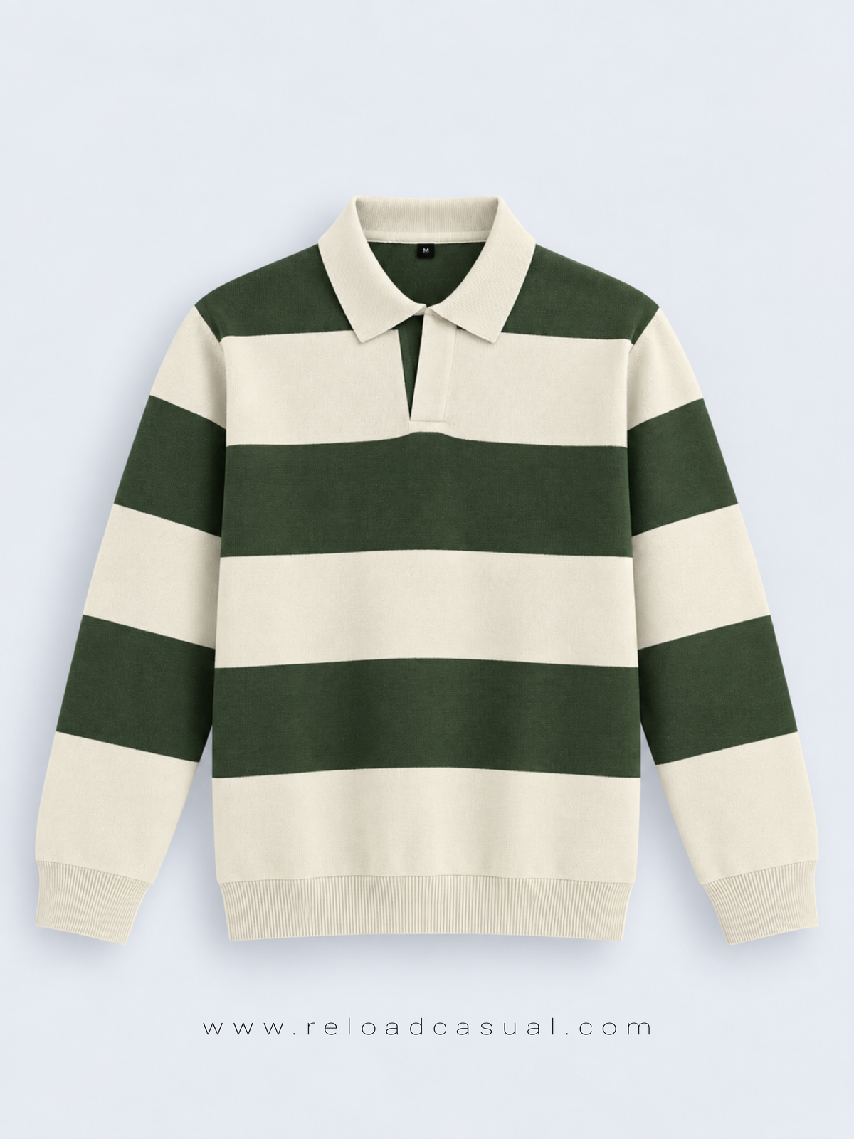 Men's Bold Strip Full Sleeve T-Shirt