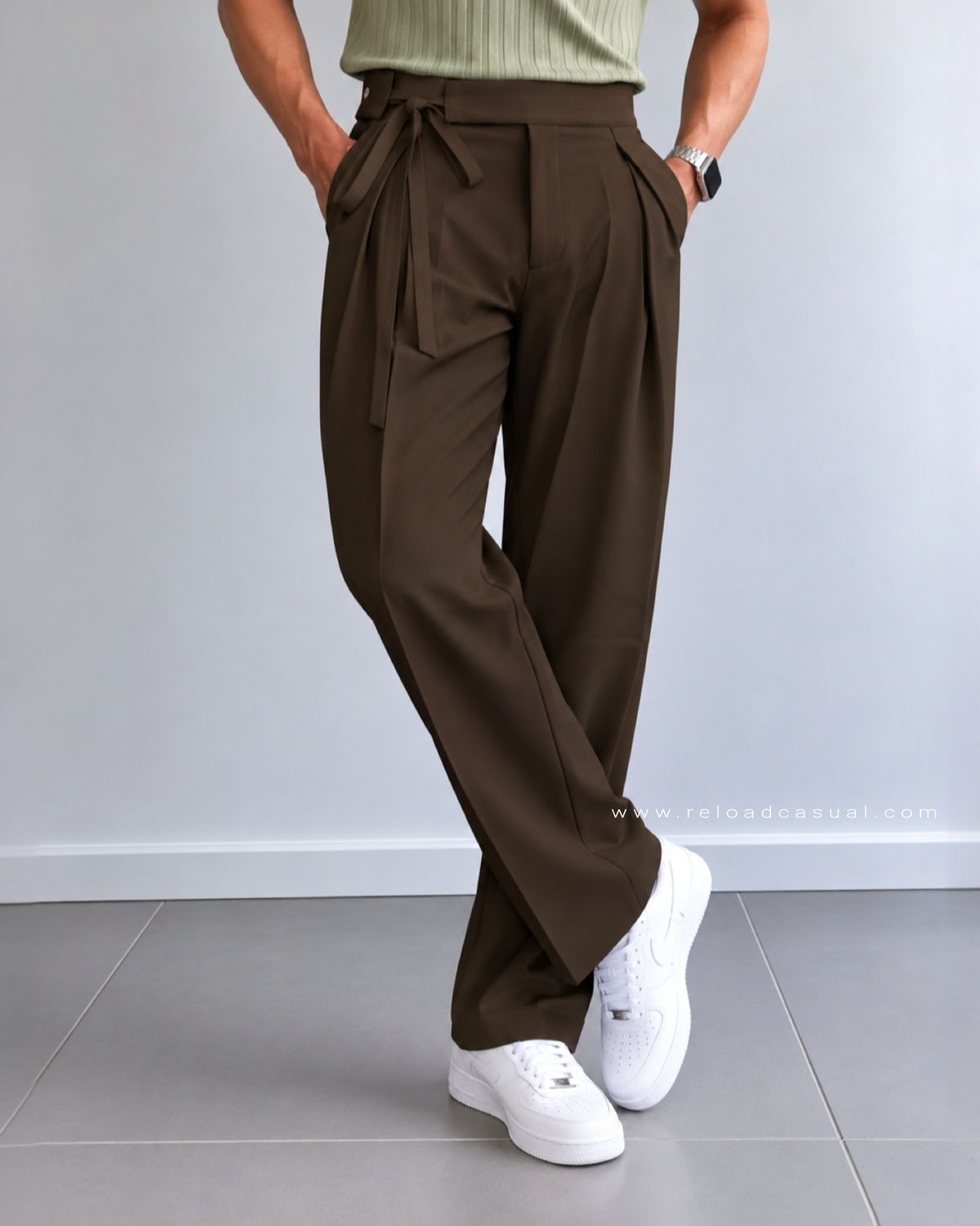 Men's Korean Waist Drawstring Pant