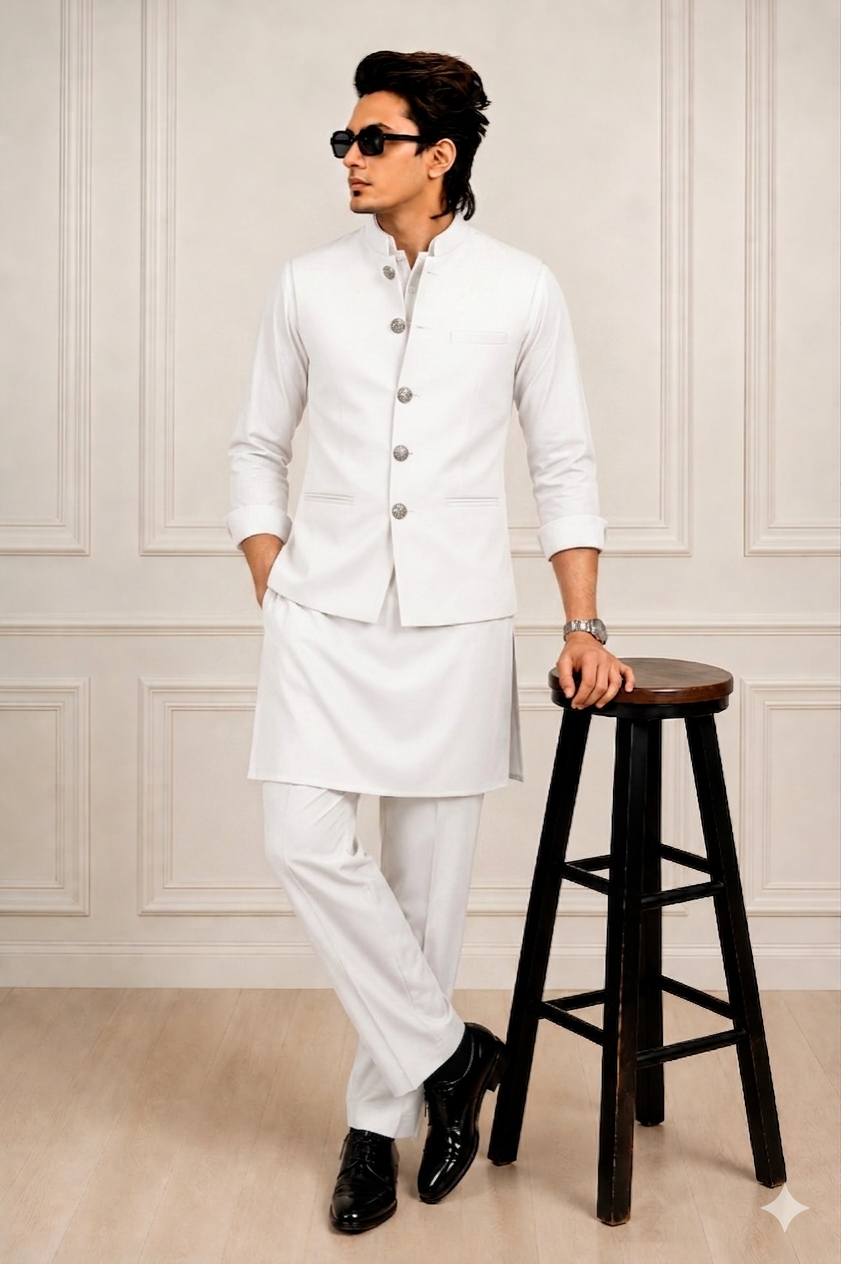 Eid Special Kurta Combo With Sadri