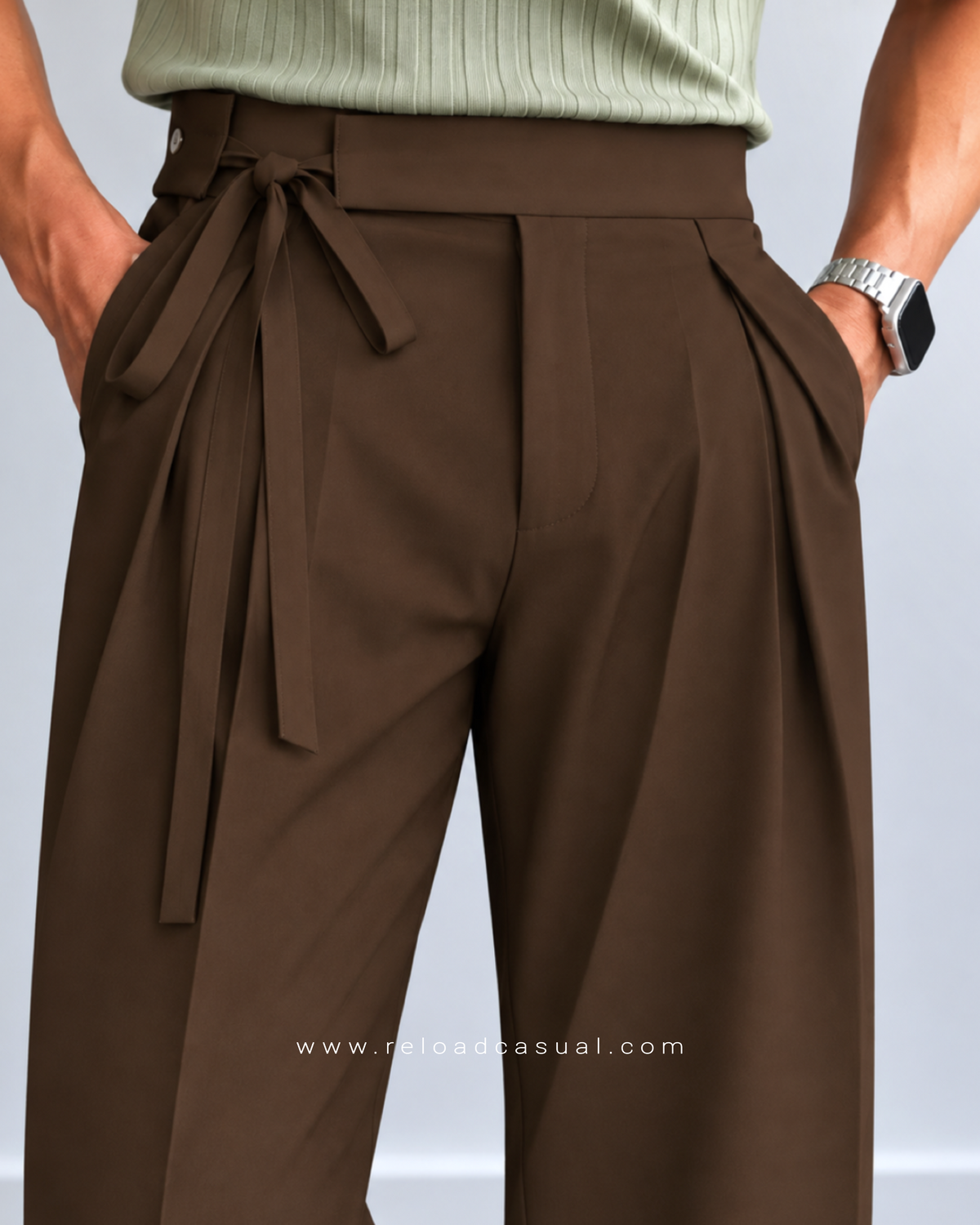 Men's Korean Waist Drawstring Pant