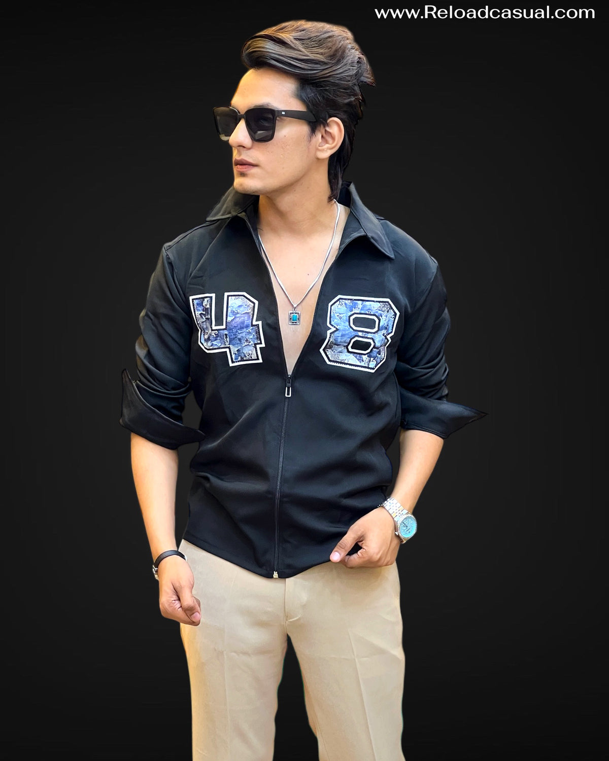 Athletic Zip Shirt