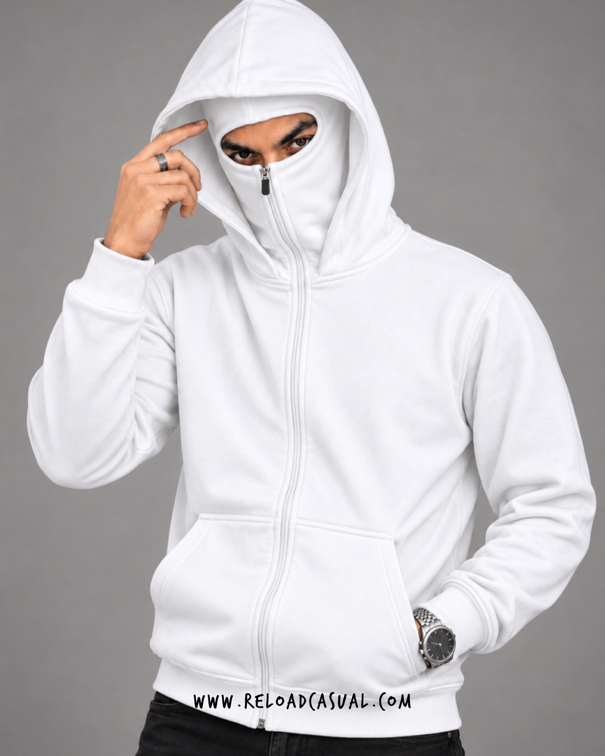 Ninja Zipper Imp Hoodie