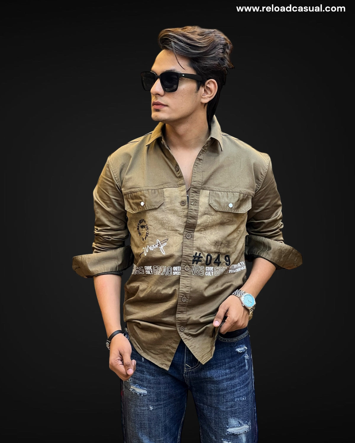CodeCraft Casual Shirt