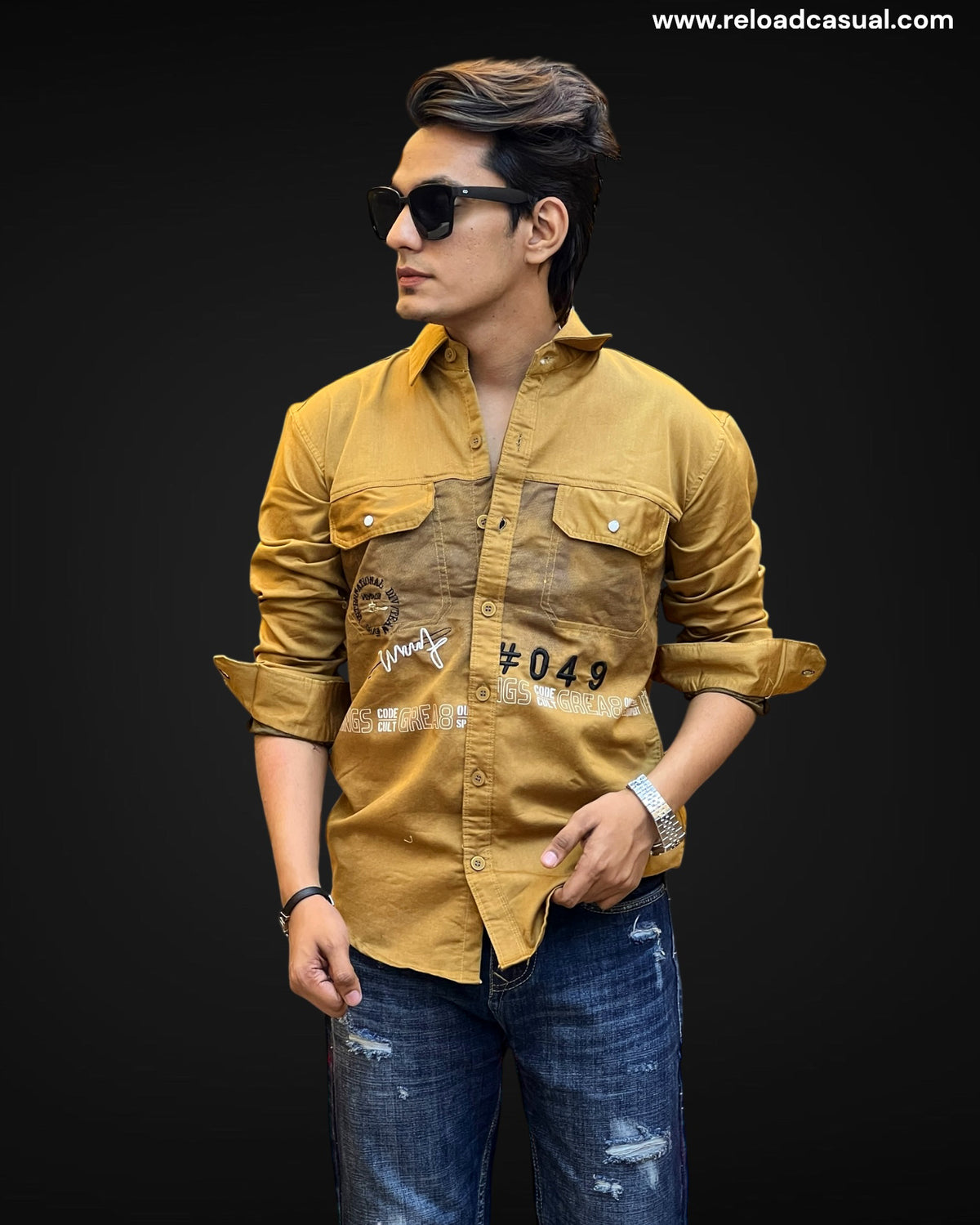 CodeCraft Casual Shirt