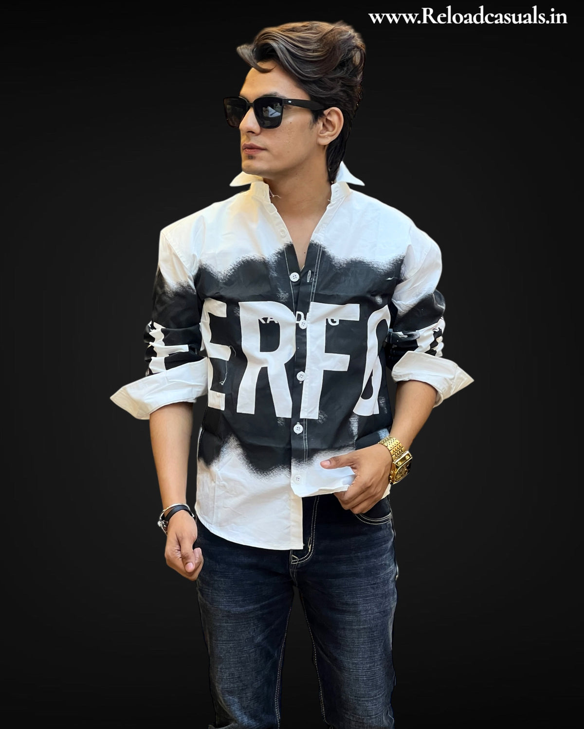 Spectrum Drift Lettered Shirt