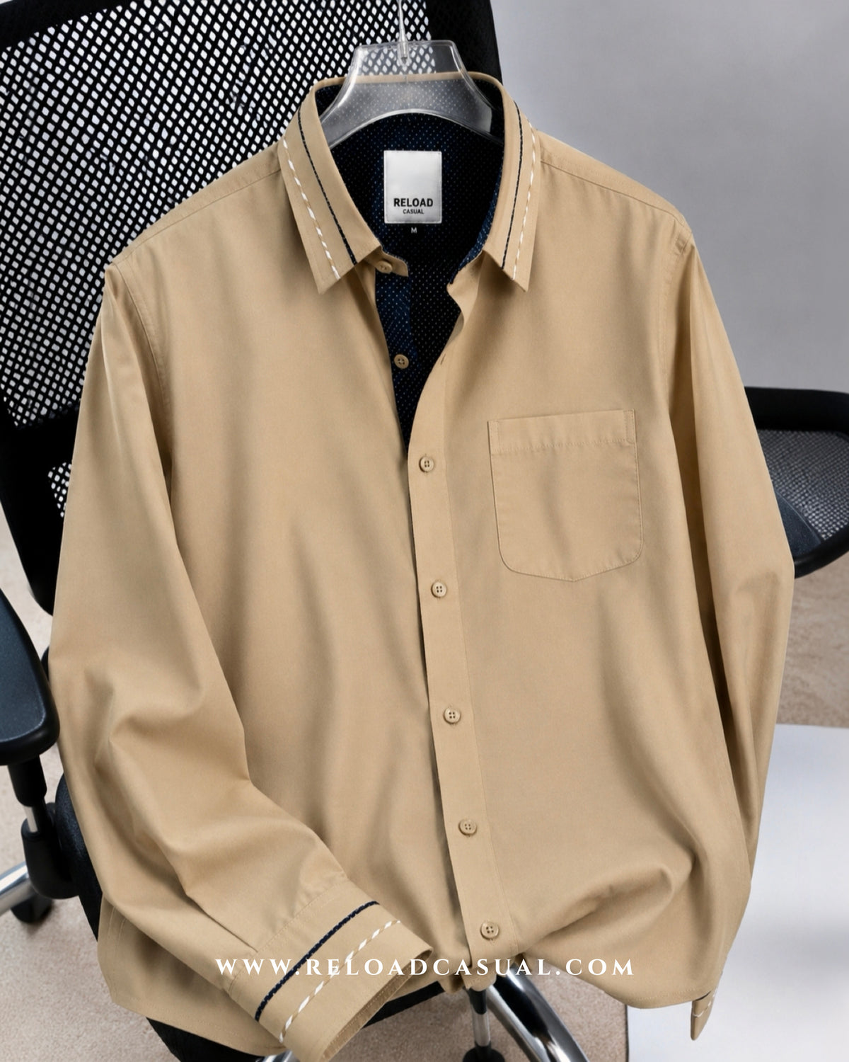 Piping Collar Contrast Designer IMP Shirt