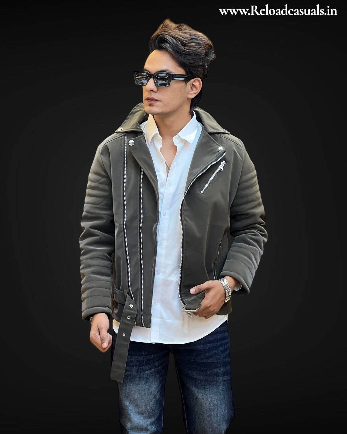 City Pulse Zipper Jacket