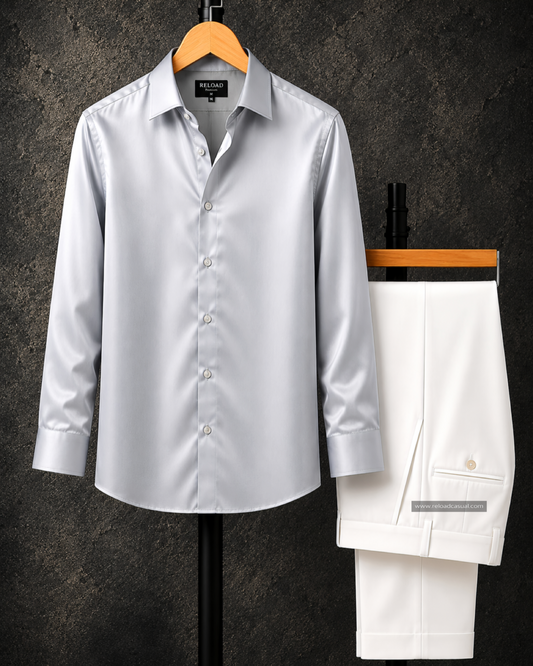 Premium Satin Shirt & Adjustable Pant Combo