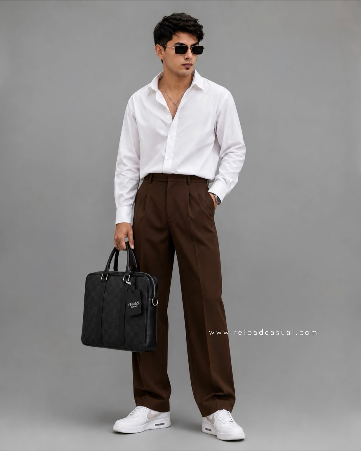 Men's Premium Boxy Fit Plain Shirt