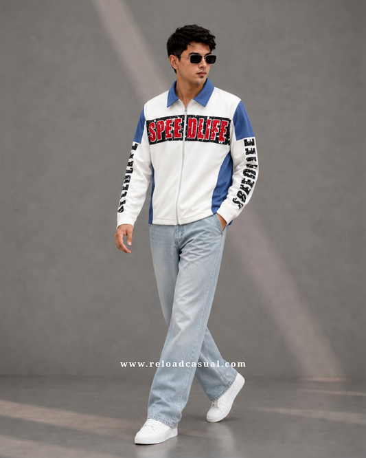 Speed Life Zipper Boxy Fit Shirt