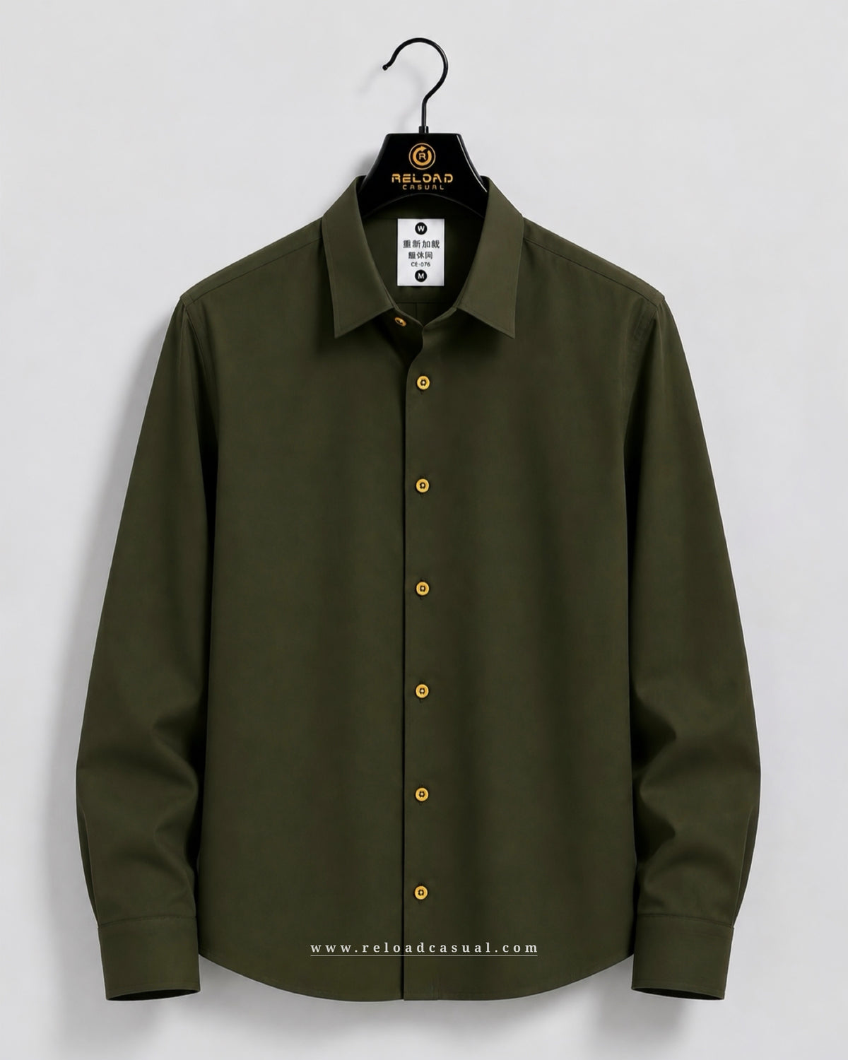 Premium Plain Slim Fit Shirt