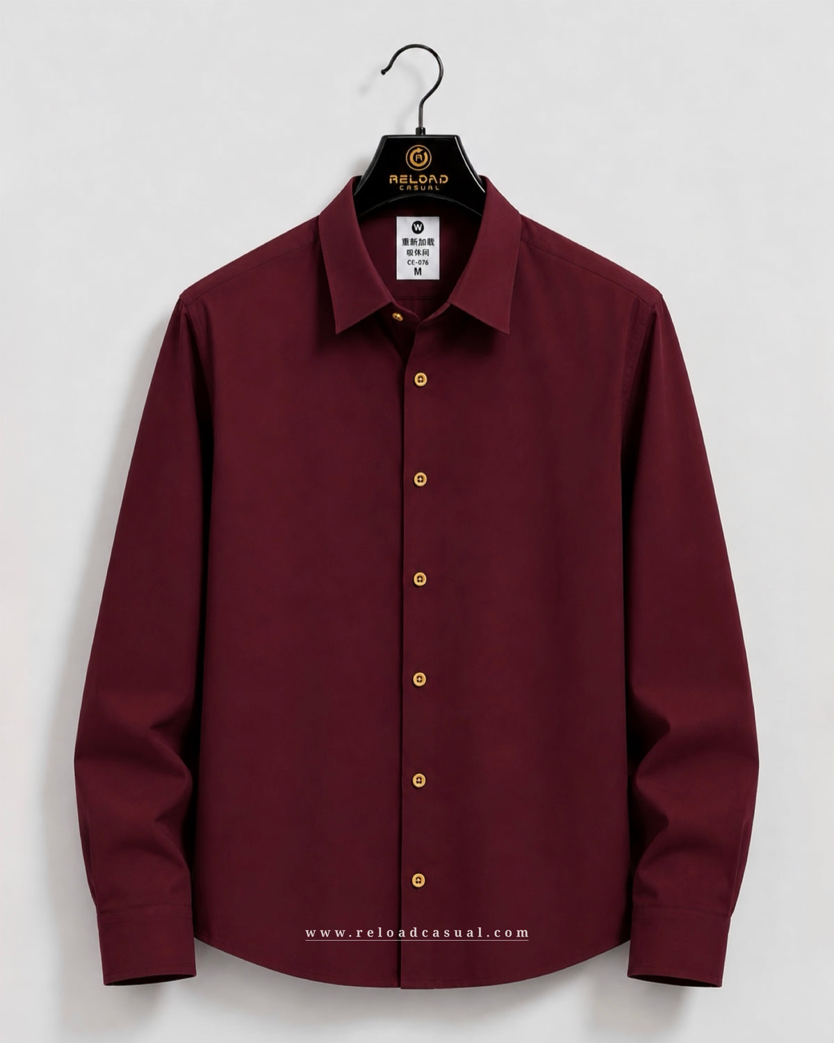 Premium Plain Slim Fit Shirt