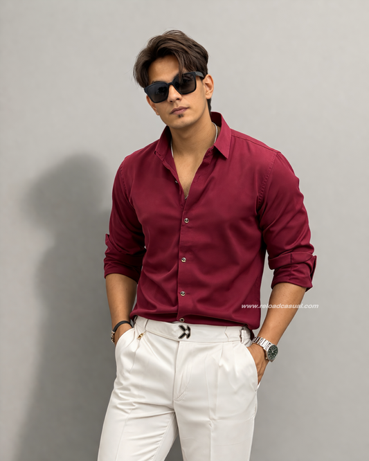 Regular Fit Summer Korean Shirt