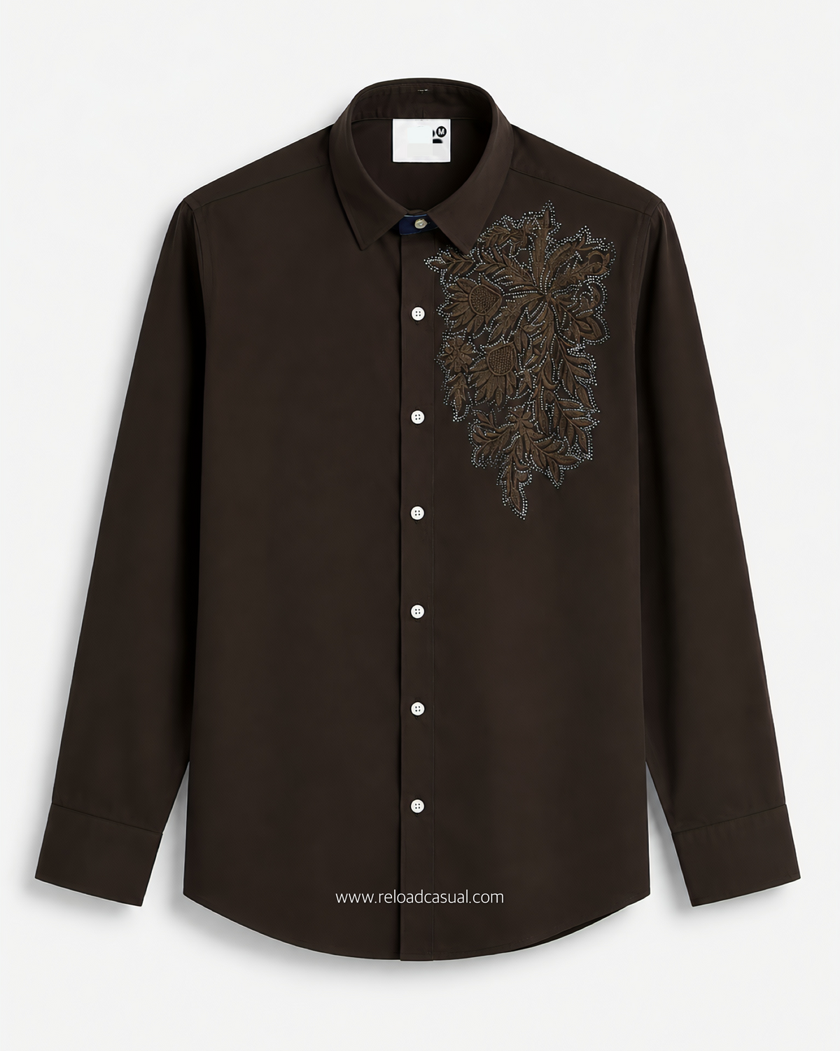 Flower Embroidery Edition Shirt