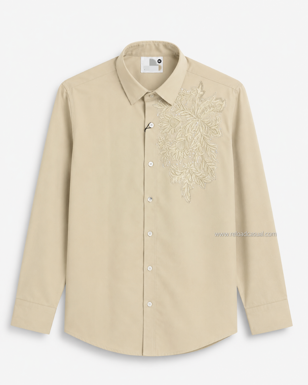 Flower Embroidery Edition Shirt