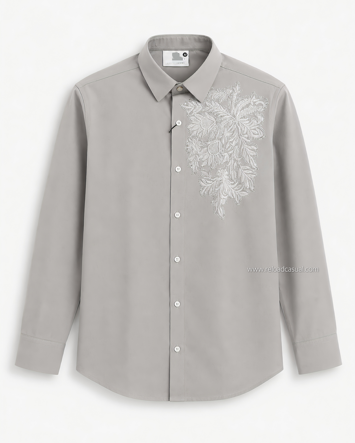 Flower Embroidery Edition Shirt