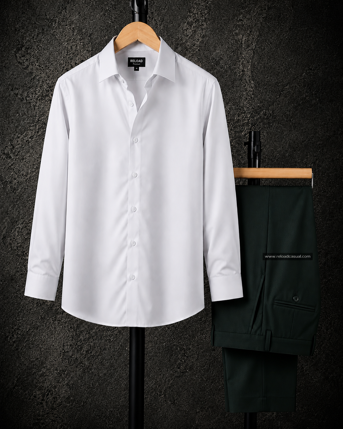 Premium Satin Shirt & Adjustable Pant Combo