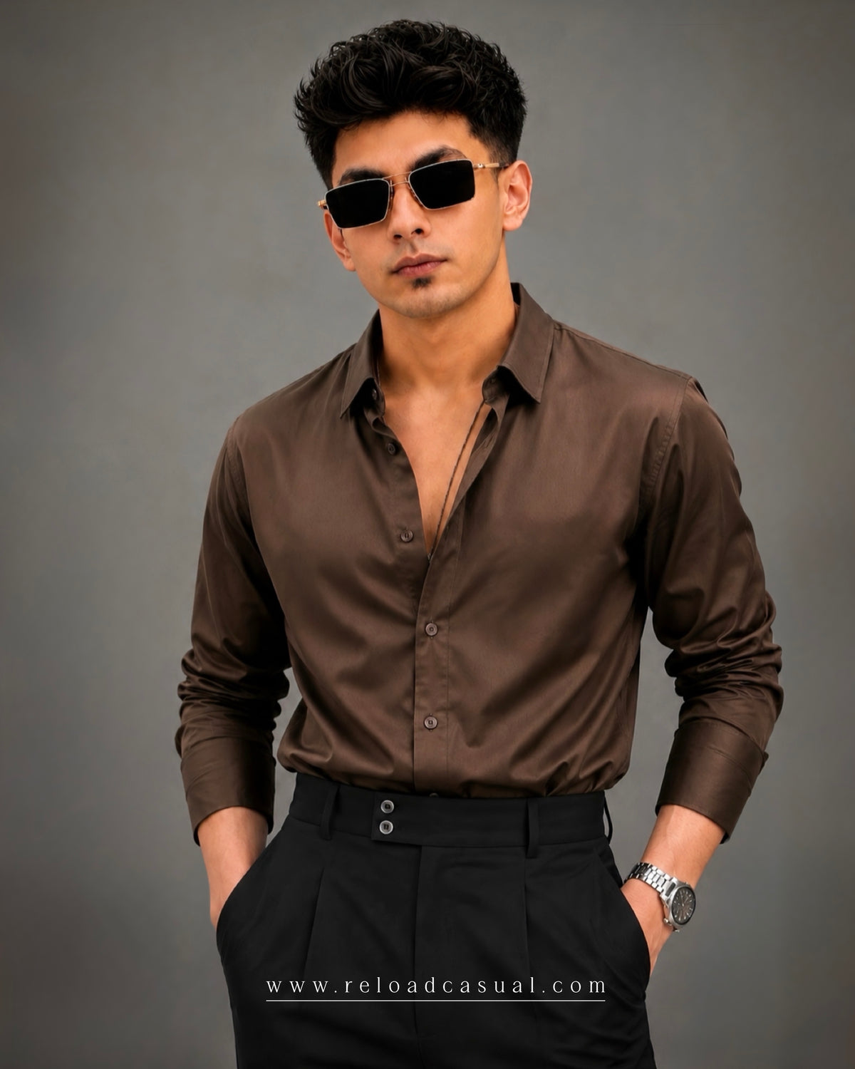 Premium Satin Shirts for Men