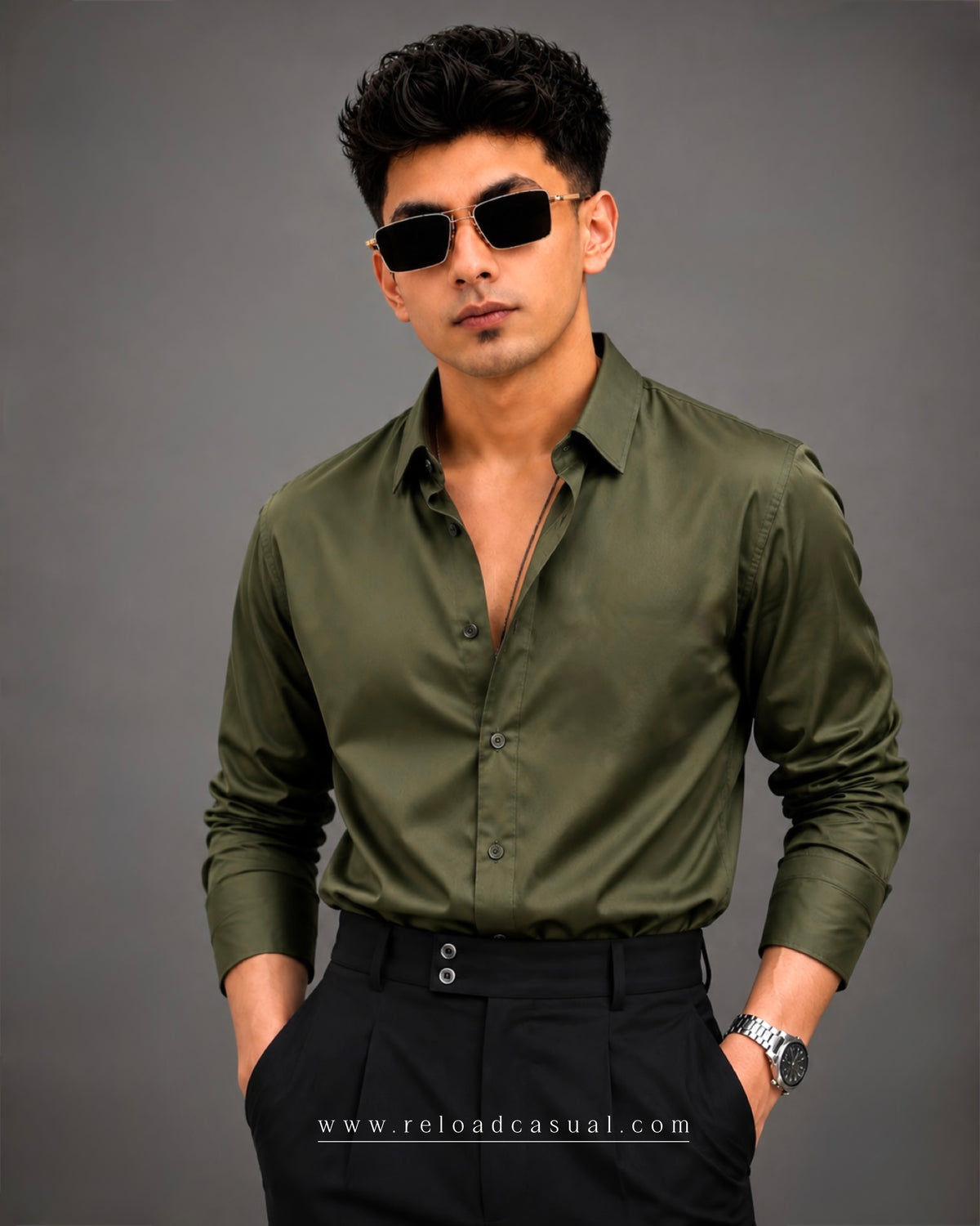 Premium Satin Shirts for Men