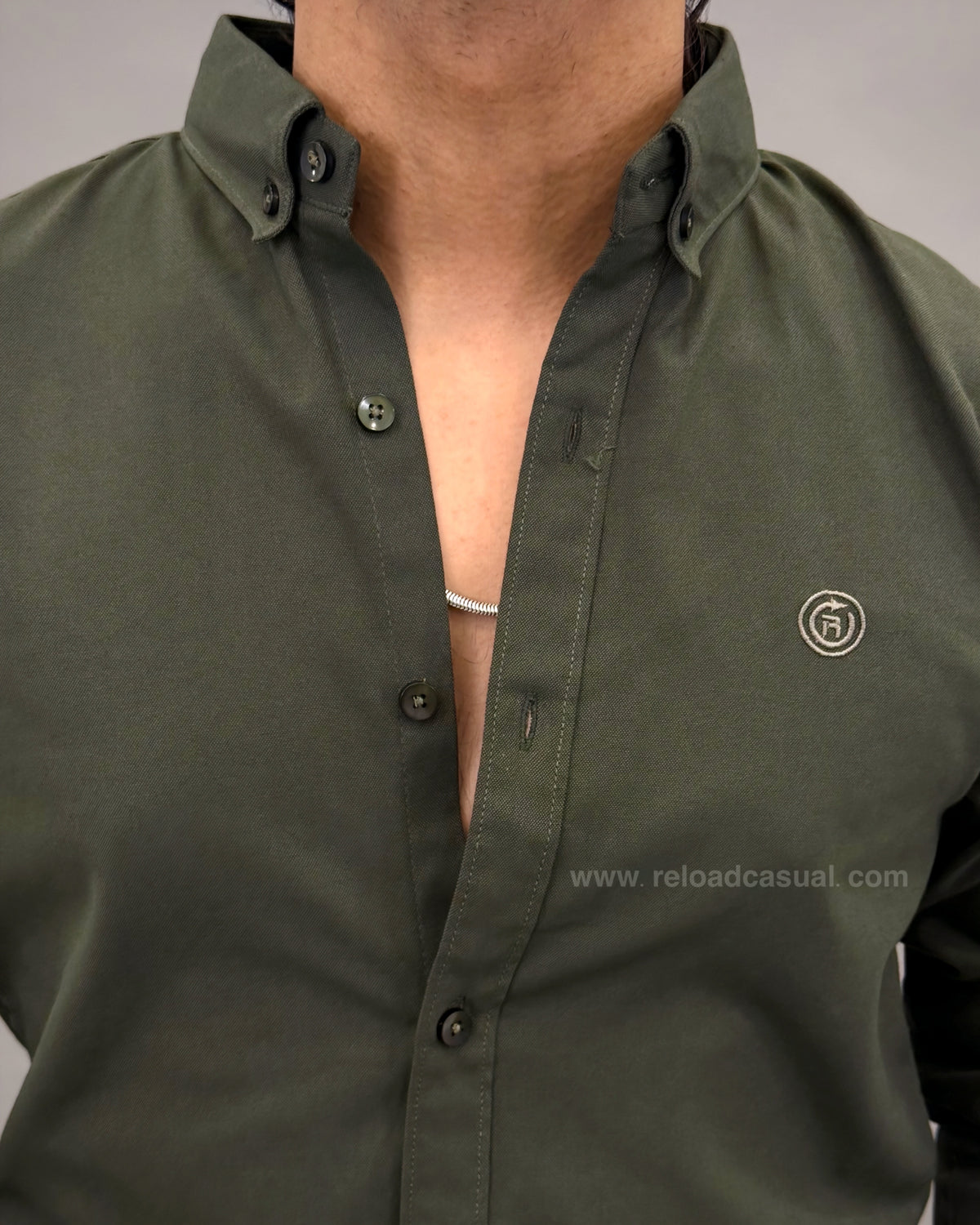 Reload Casual Slim Fit Oxford Shirt