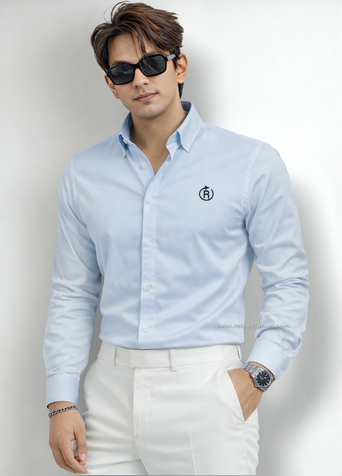 Down Button Oxford Slim Fit Shirt
