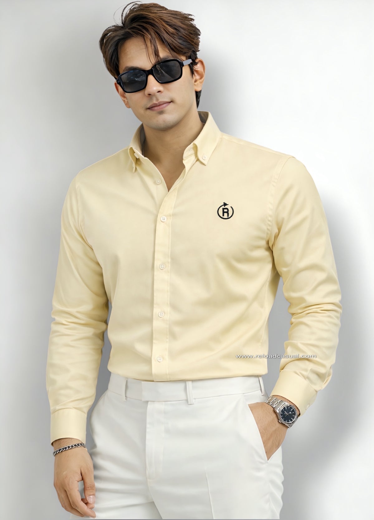 Down Button Oxford Slim Fit Shirt