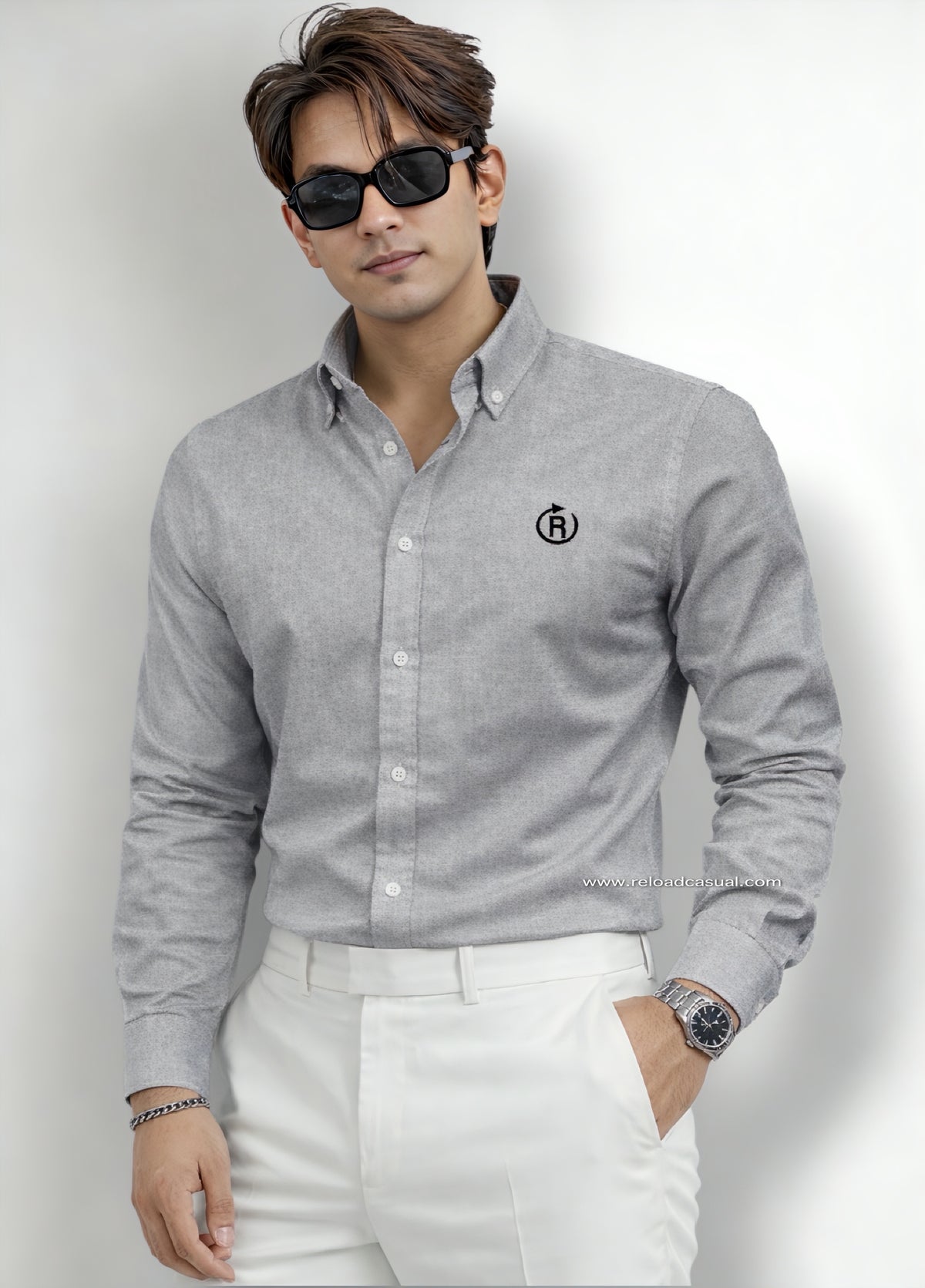 Down Button Oxford Slim Fit Shirt