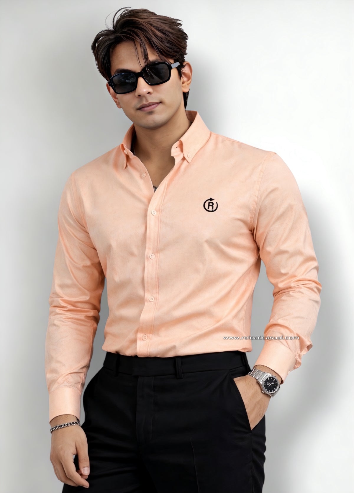 Down Button Oxford Slim Fit Shirt