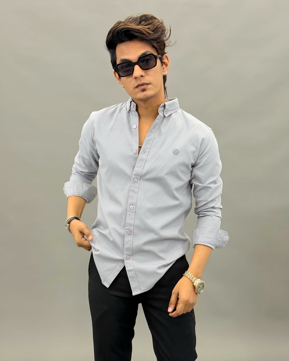 Reload Casual Slim Fit Oxford Shirt