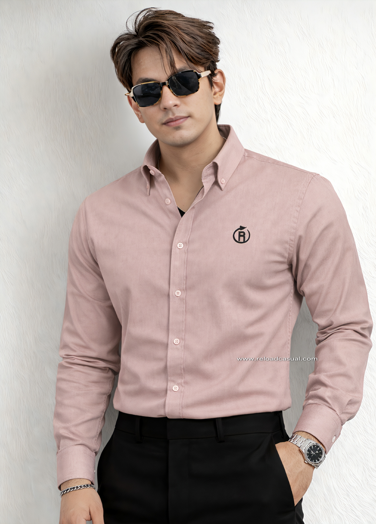 Down Button Oxford Slim Fit Shirt