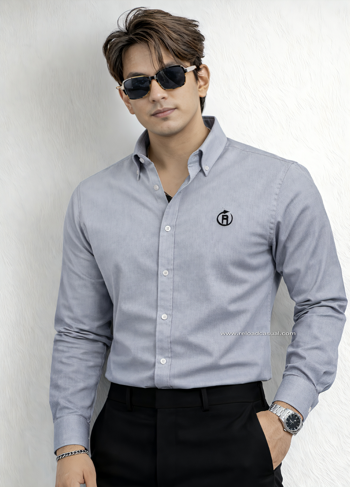 Down Button Oxford Slim Fit Shirt