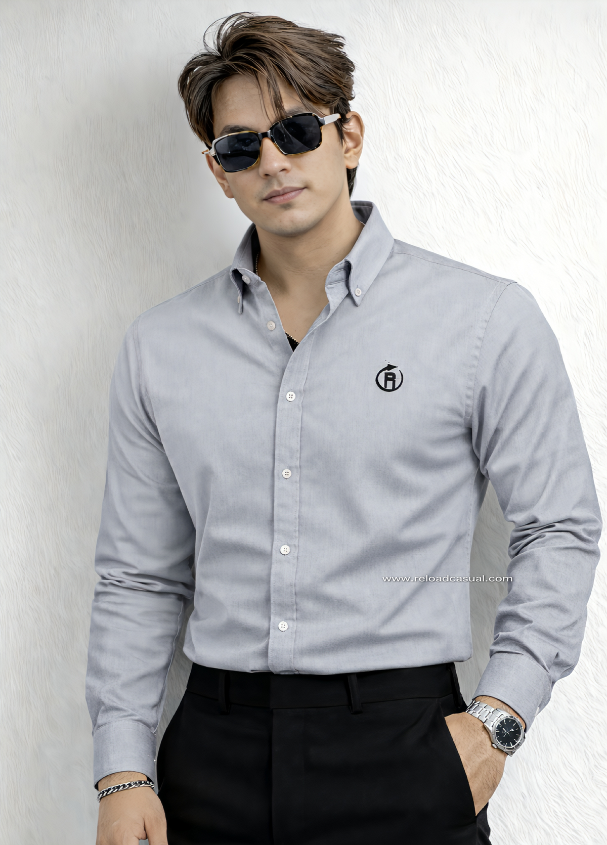 Down Button Oxford Slim Fit Shirt