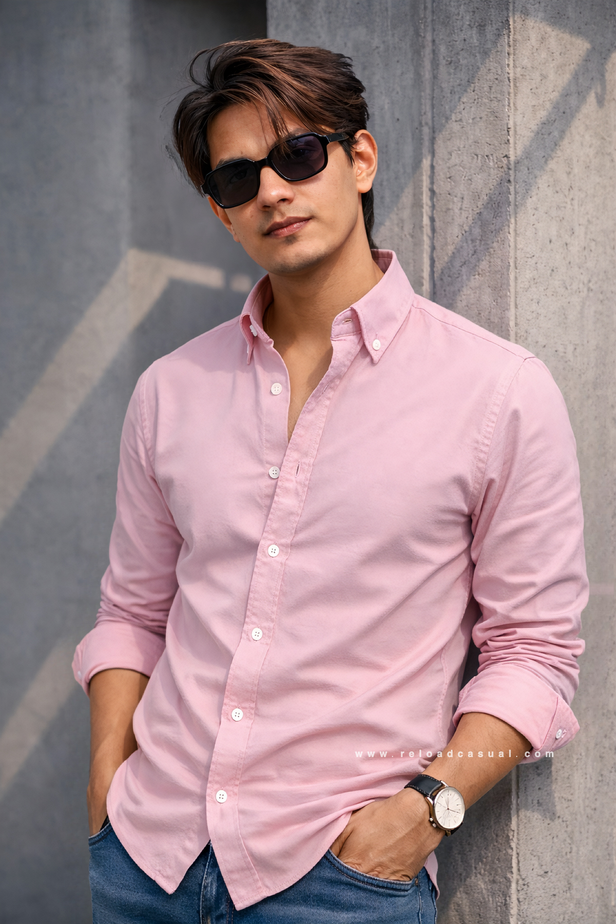 Cotton Oxford Slim Fit Shirt