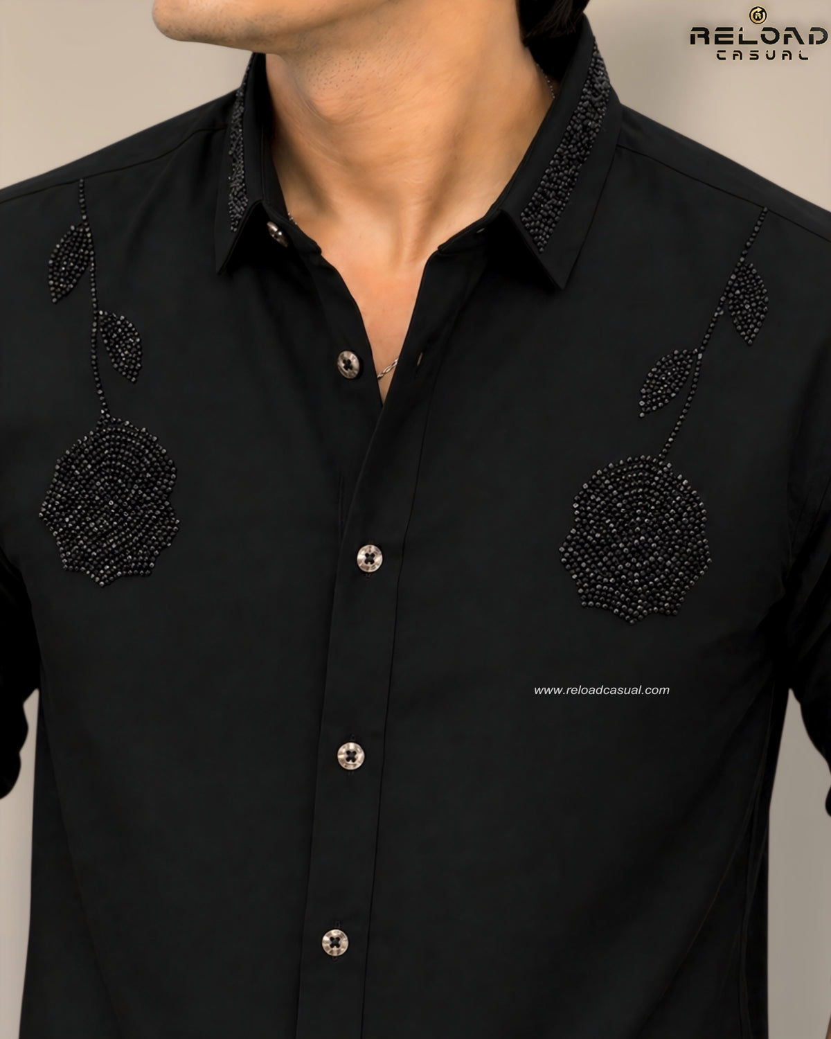 Double Rose Lachka Flock Diamond Shirt