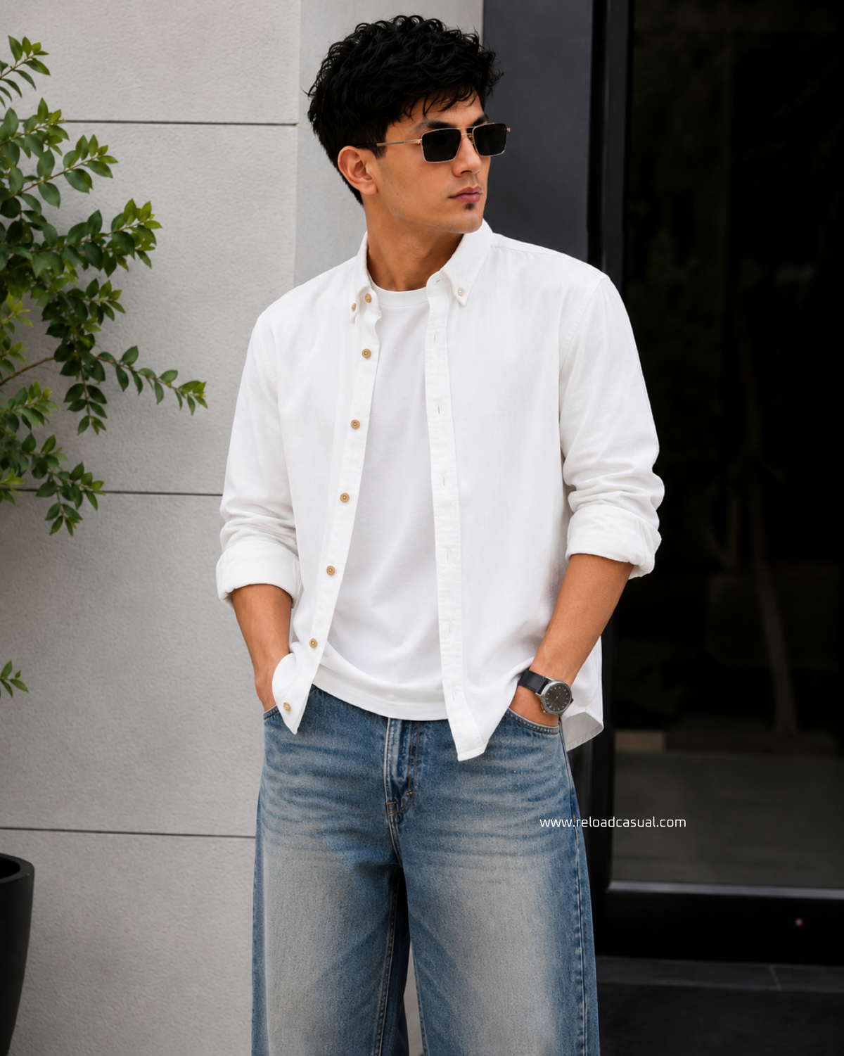 Italian Fit Corduroy Shirt