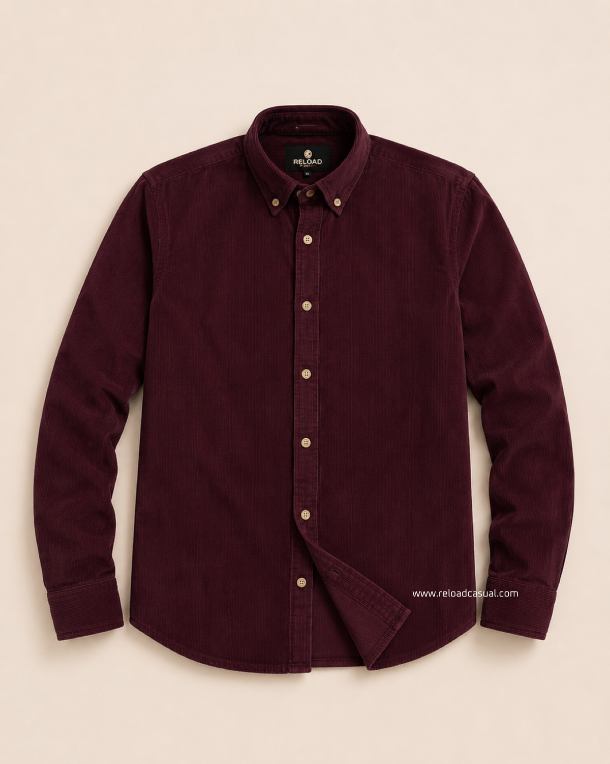 Italian Fit Corduroy Shirt