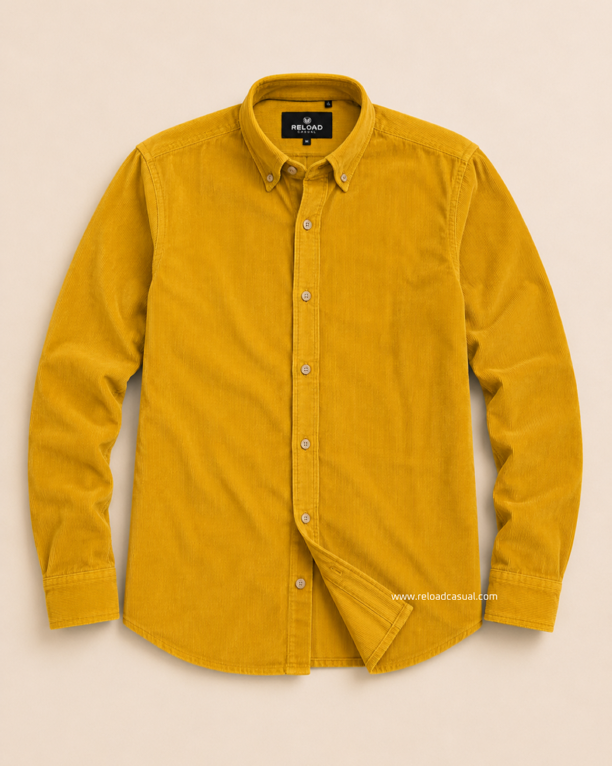Italian Fit Corduroy Shirt