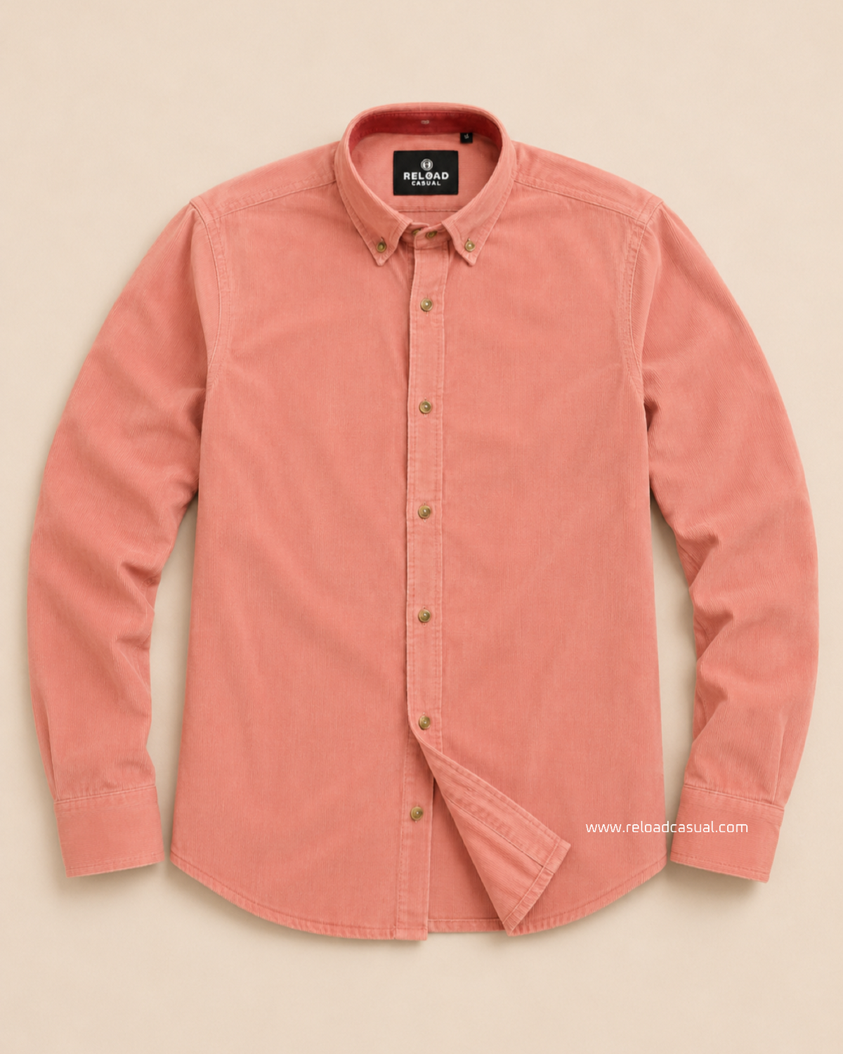 Italian Fit Corduroy Shirt