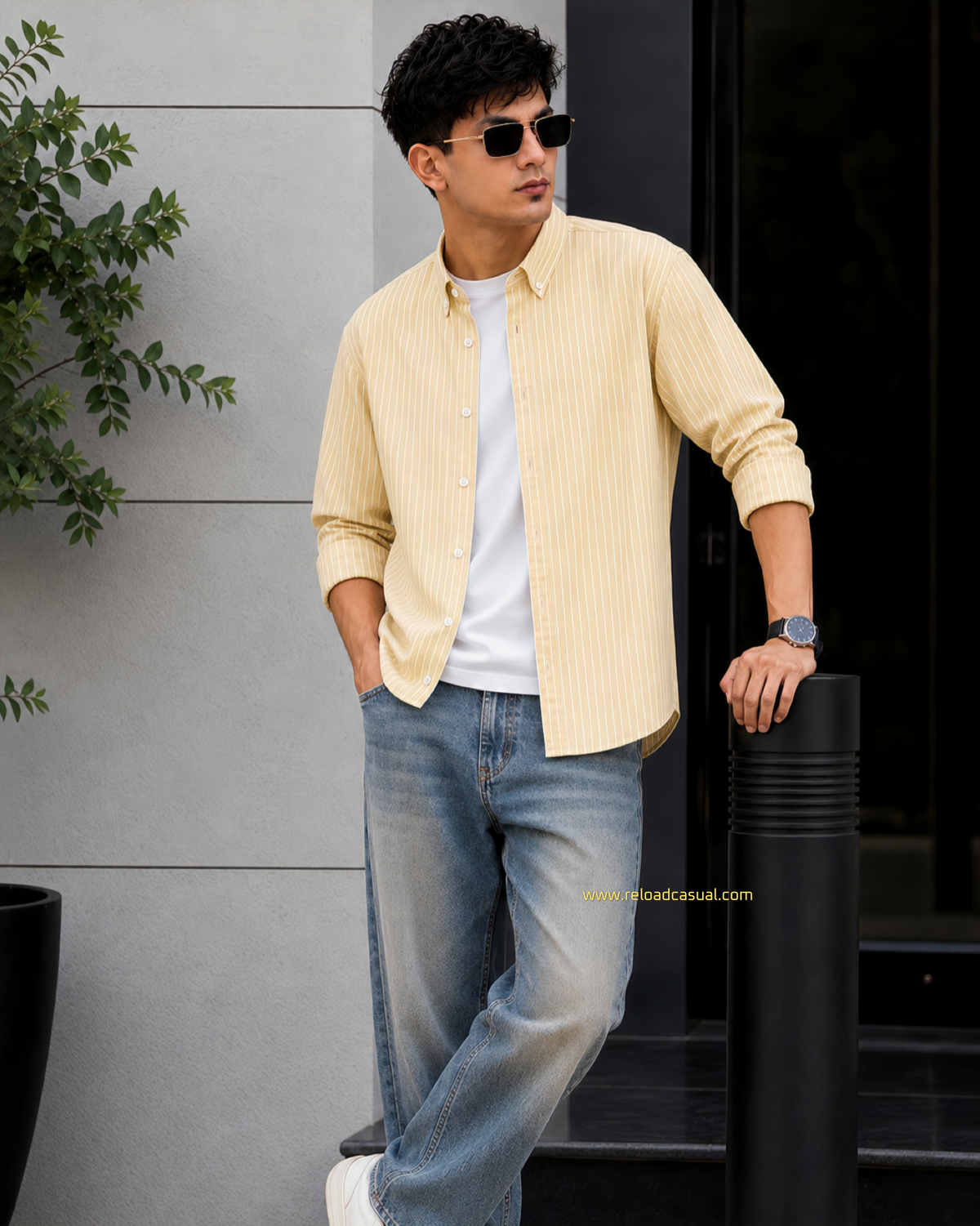 Casual Oxford Lining Italian Fit Shirt
