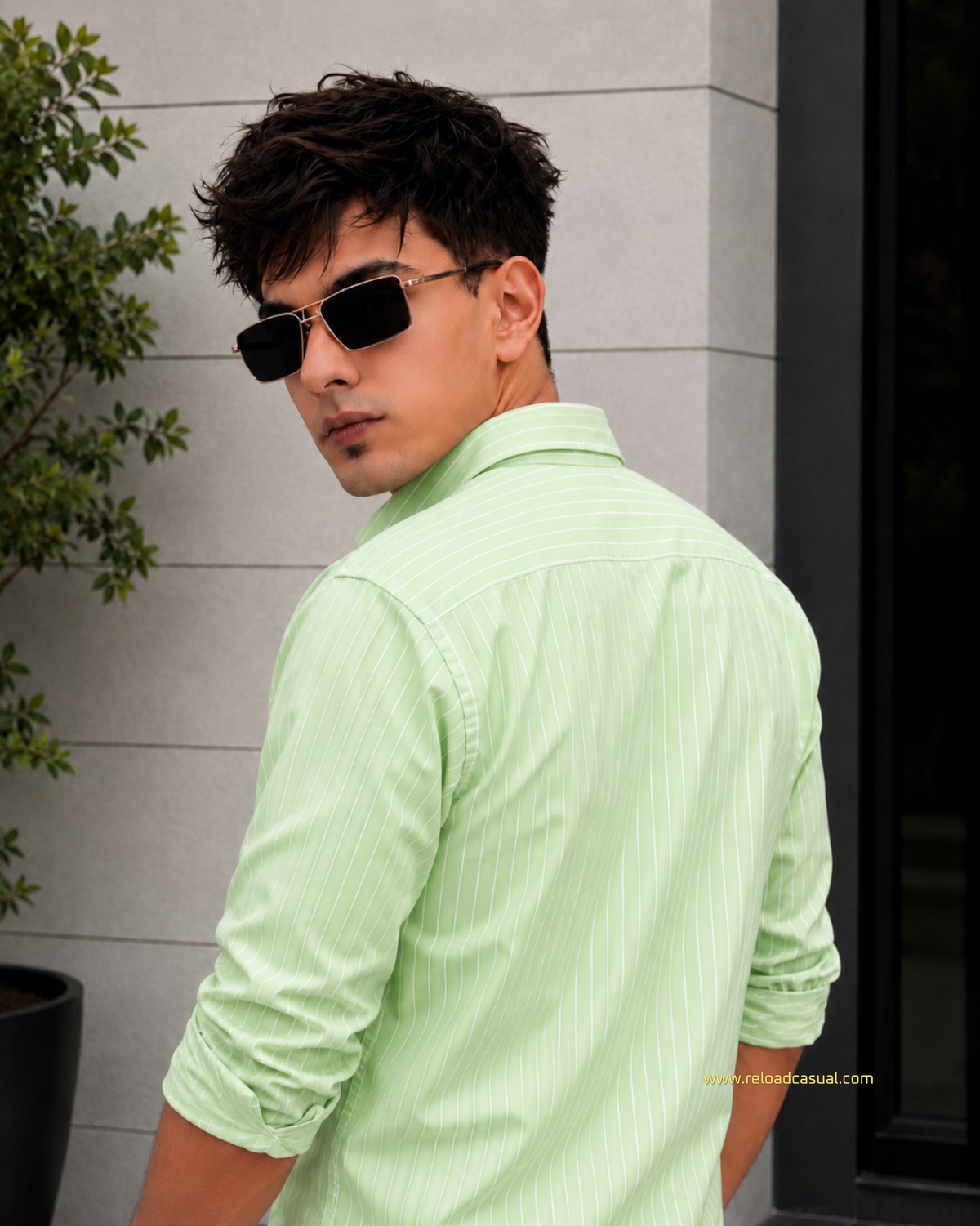 Casual Oxford Lining Italian Fit Shirt