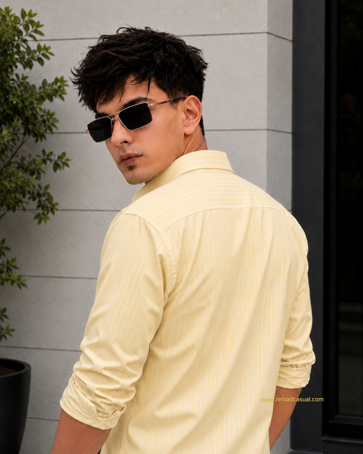 Casual Oxford Lining Italian Fit Shirt