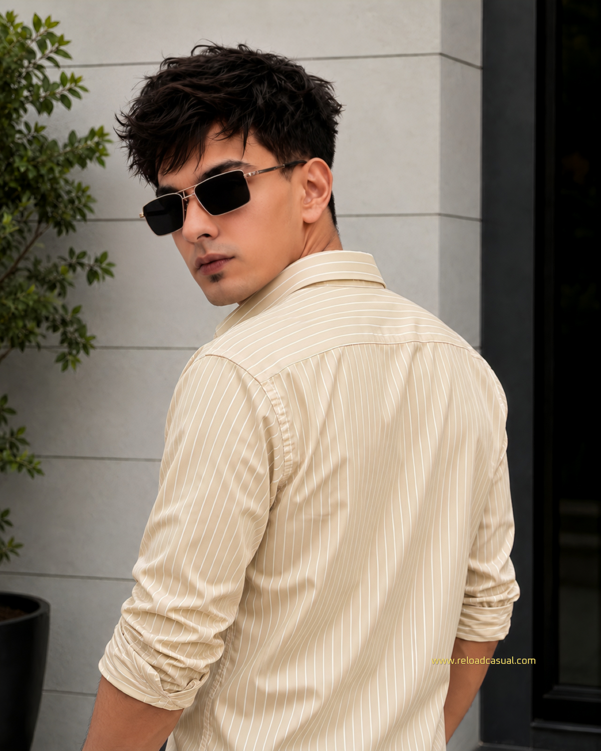Casual Oxford Lining Italian Fit Shirt
